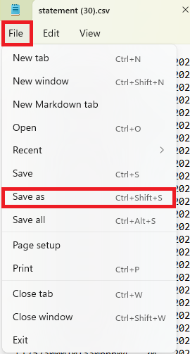 File conversion to UTF-8 using Notepad